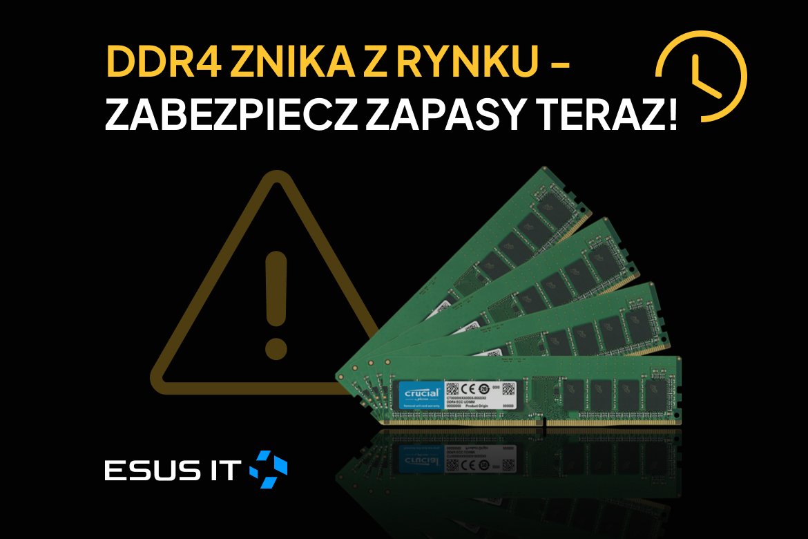 Koniec ery DDR4 – czas zabezpieczyć infrastrukturę, zanim będzie za późno